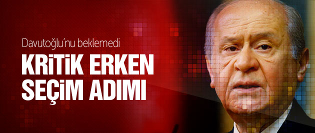 Bahçeli erken seçim için Anadolu turuna başlıyor!