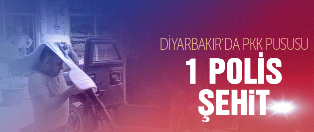Diyarbakır'da son dakika polise silahlı saldırı