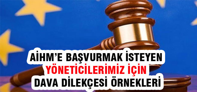MEB Yöneticileri Avrupa İnsan Hakları Mahkemesi Yolunda