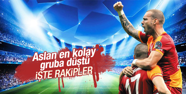 Galatasaray'ın Şampiyonlar Ligi'ndeki rakipleri