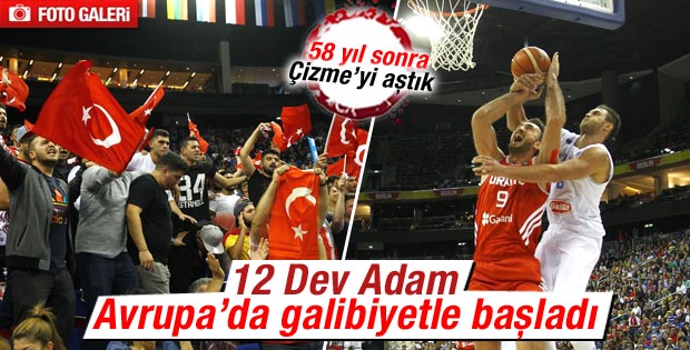 Türkiye Eurobasket 2015'e İtalya galibiyetiyle başladı