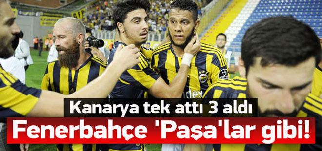 F.Bahçe'ye 'Paşa'lık sökmedi! Yeniden zirvede