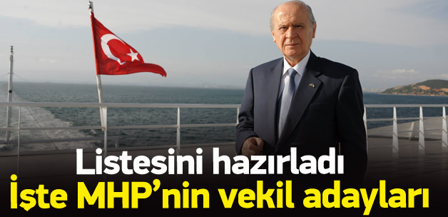 İşte MHP'nin 1 Kasım aday listesi