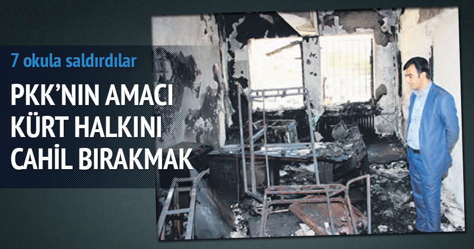 Okullara saldırdılar