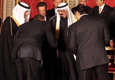 Obama eğildi, Amerika yıkıldı