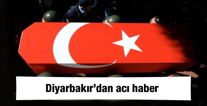 Diyarbakır'da polis şehit oldu