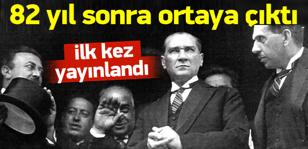 Cumhuriyetin 10. yılı kutlamaları ilk kez yayınlandı