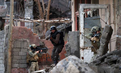 Cizre'de PKK'nın inlerine operasyon