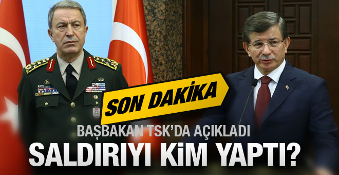 Ankara patlaması YPG işi çıktı Davutoğlu'ndan flaş açıklama