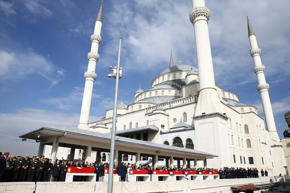 Ankara'daki Şehitlerimiz uğurlandı