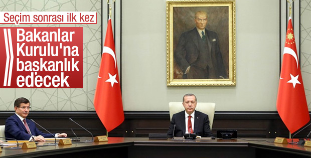 Bakanlar Kurulu Erdoğan başkanlığında yarın toplanıyor