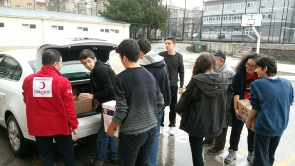 Bahçelievler Anadolu Lisesi Bayırbucak Türkmenleri'ni Unutmadı