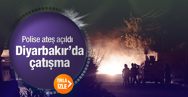 Diyarbakır'da şiddetli çatışma!