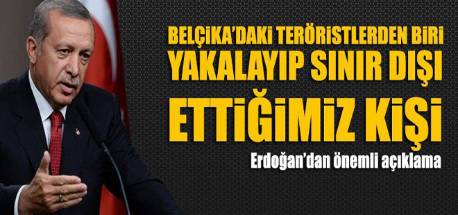 Erdoğan'dan flaş açıklama: Biz yakaladık onlar bıraktı