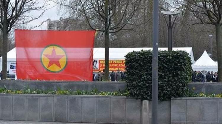 Brüksel'deki terör örgütü çadırı kaldırıldı