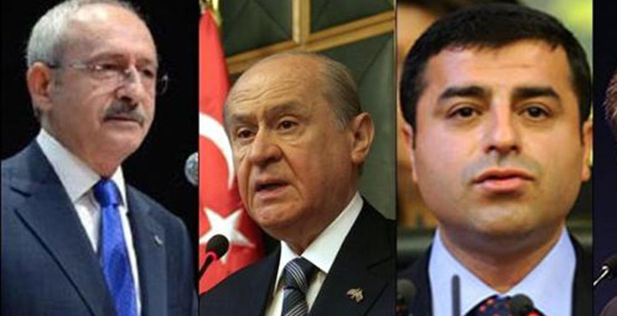 Üç genel başkanın fezlekesi TBMM’de