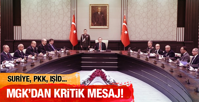MGK'dan Suriye ve Brüksel için kritik mesajlar!