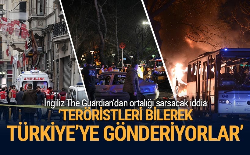 Avrupa teröristleri bilerek gönderiyor!