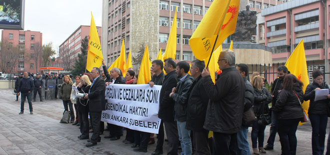 MEB Önünde Eylem: “Baskı, Sürgün ve Cezalara Son”