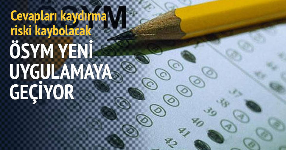 Sınavlarda cevap kağıdı dönemi bitiyor