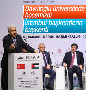 Ürdün Başbakanı: Davutoğlu üniversitede hocamızdı