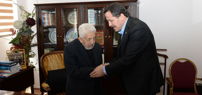 Ali Yalçın ve Mahmut Arslan'dan Kutan'a Ziyaret