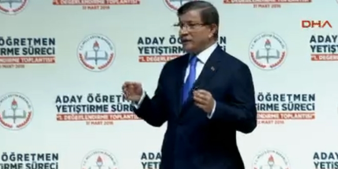 Başbakan, öğretmenlere ders anlattı