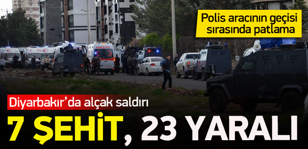 Diyarbakır şehit sayısı 7'ye yükseldi