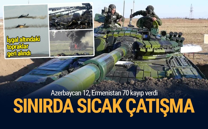 Ermenistan-Azerbaycan cephesinde çatışma