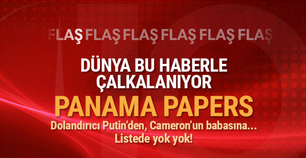 Dünya, Panama Belgeleri'ni konuşuyor