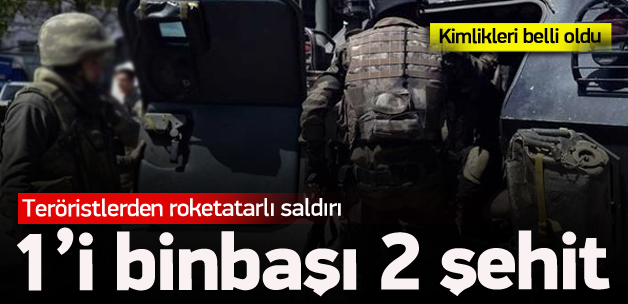 Alçak saldırı: 1 binbaşı, 1 astsubay şehit