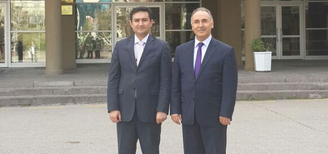 Ahmet Özer'den Ankara Atatürk Lisesi'ne Ziyaret