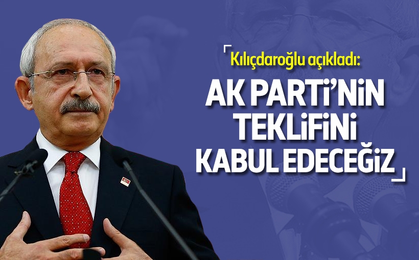 Dokunulmazlık teklifine evet diyeceğiz