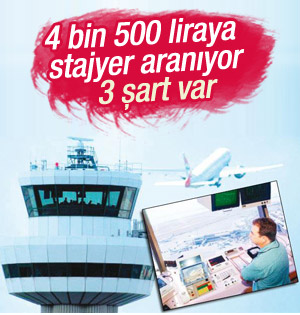 4 bin 500 lira maaşla stajyer alınacak