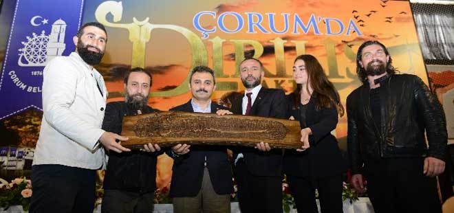 Çorum’da Diriliş Ertuğrul Coşkusu