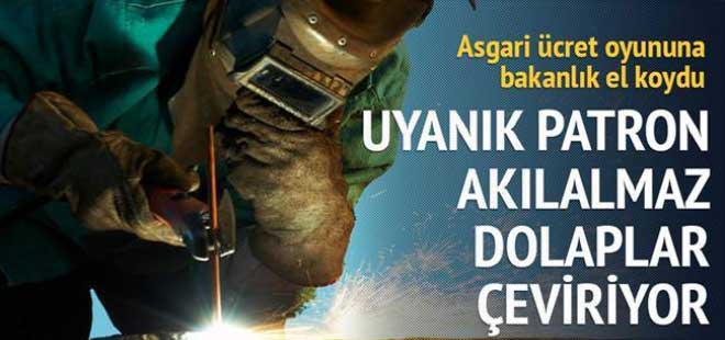 Patronlar asgari ücretlinin 300 lirasına göz dikti