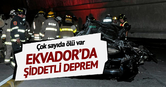 Güney Amerika'da 7,8 şiddetinde deprem