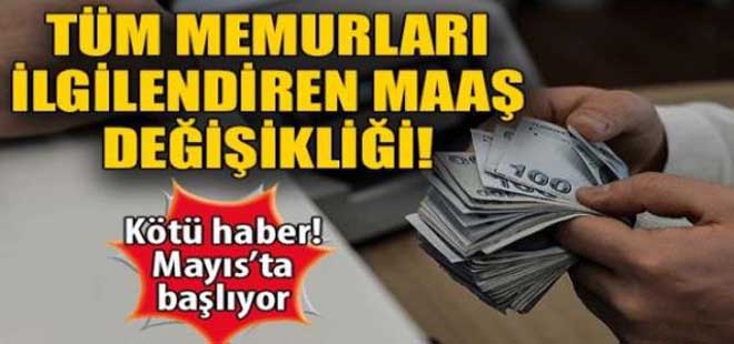 Memurlara Maaş Şoku - Zamlar Geri Alınıyor