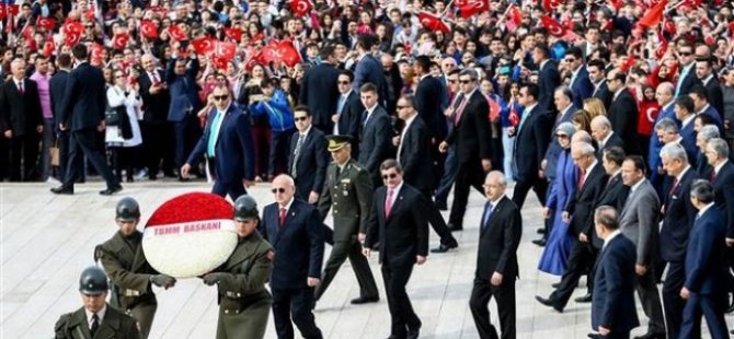 Anıtkabir ve TBMM'deki törenlerde HDP yok