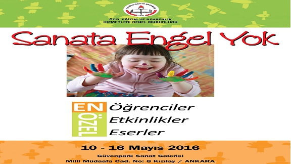 En özel öğrencilerden 2. sergi