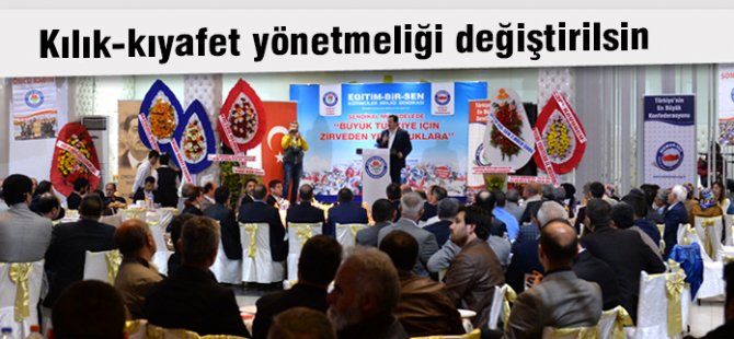 Ali Yalçın: Kılık-kıyafet yönetmeliği değiştirilsin