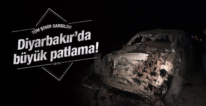 Diyarbakır'da PKK'lılar kendini patlattı