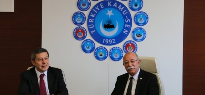 SGK'dan Türkiye Kamu-Sen'e Ziyaret