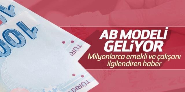 Emekliler için AB modeli geliyor