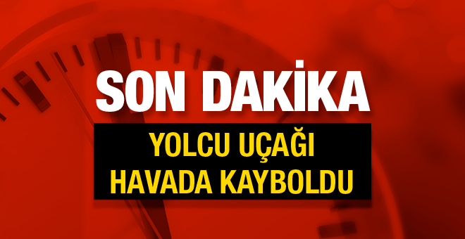 Yolcu uçağı Akdeniz üzerinde kayboldu