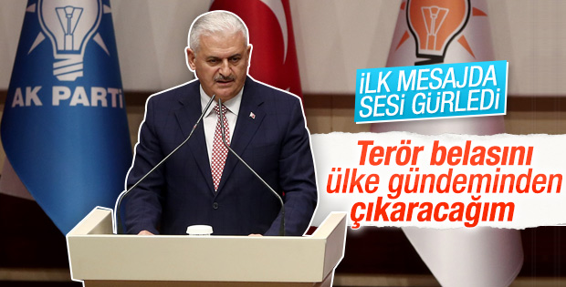 Başbakan adayı olduktan sonraki ilk konuşma