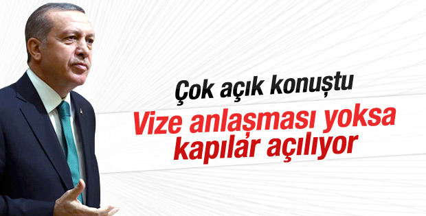 Vize konusunda AB'ye rest