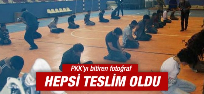 PKK'yı Bitiren Fotoğraf - Hepsi Teslim Oldu