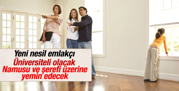 Üniversiteli emlakçılar geliyor