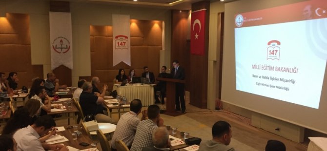 ALO 147 personeline hizmet içi eğitimi